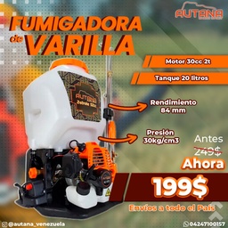 Fumigadoras de varilla marca AUTANA