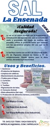 Sal La Ensenada Uso Industrial 20kg